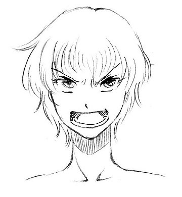 表情の描き分けをしよう コミックイラストコース コース別ブログ アートスクール大阪