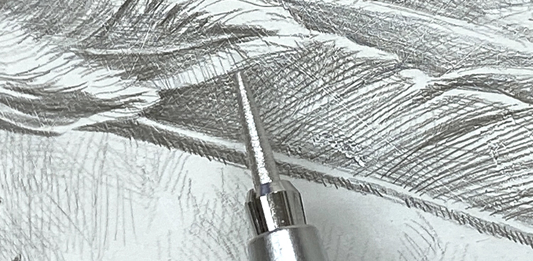 白亜地セミナー新メニュー「シルバーポイント」 | 美術・絵画コース