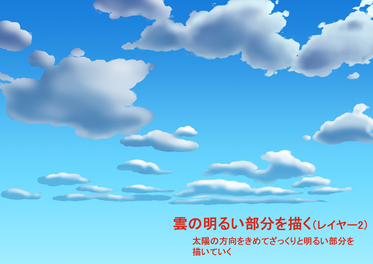 空の種類と空の描き方 コミックイラストコース アートスクール大阪 ブログ