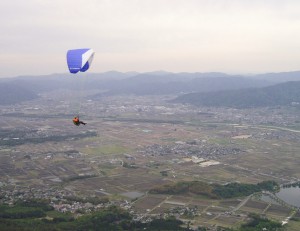 パラグライダー亀岡フライト