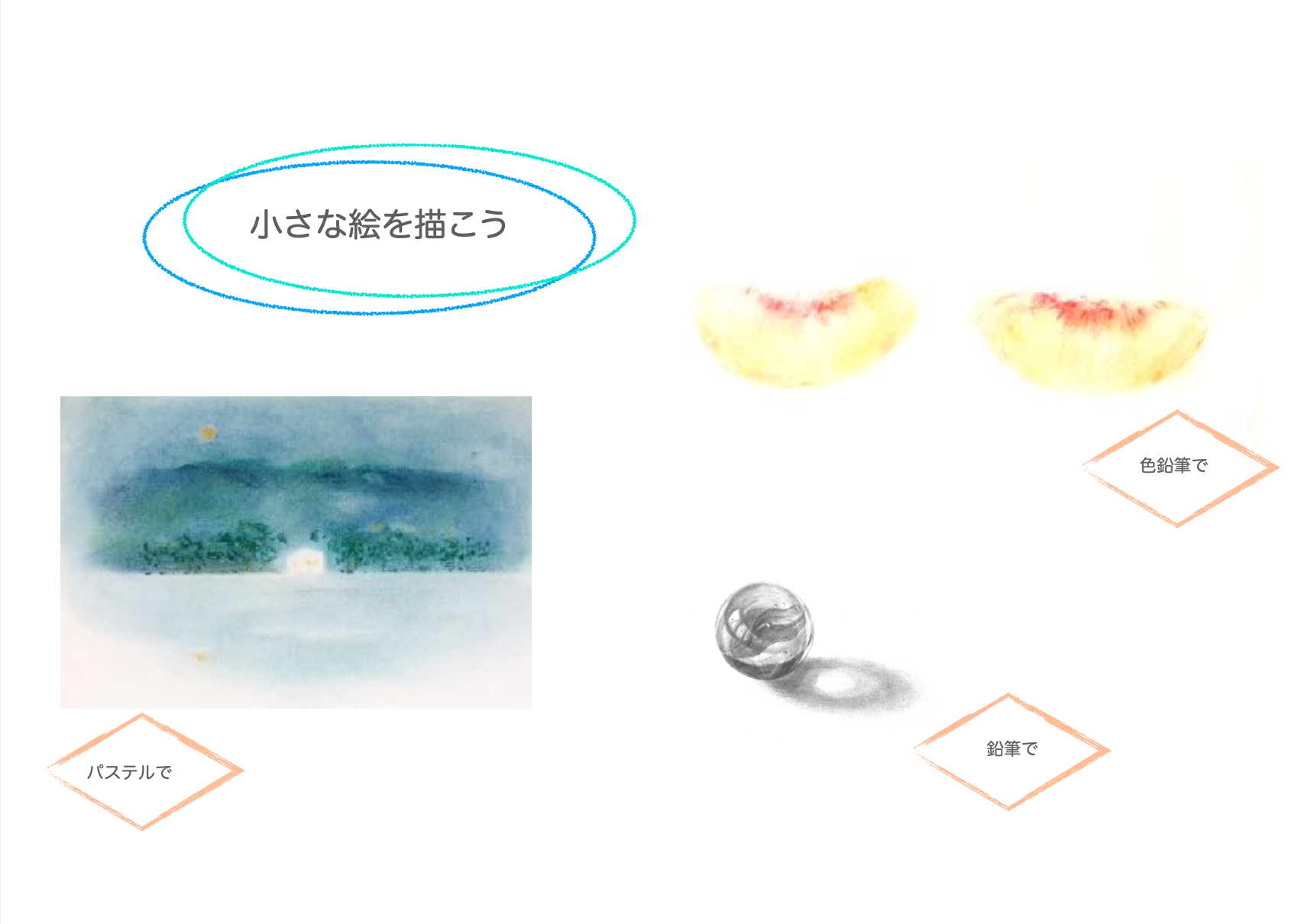 小さな絵を描こう