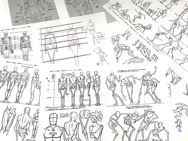 コミックイラストコース 作品