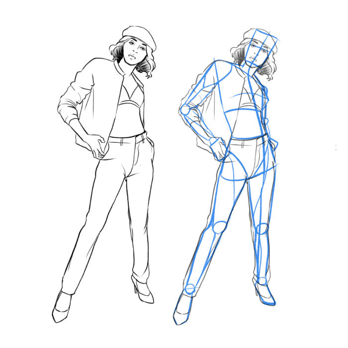 イラストスケッチ講座イメージ