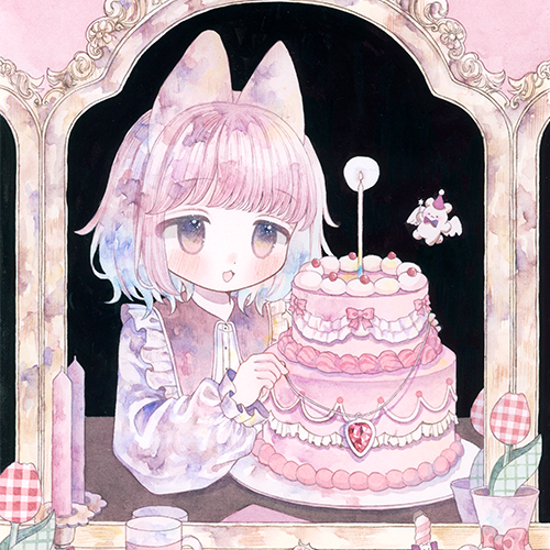 透明水彩イラスト入門講座イメージ